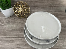 Load image into Gallery viewer, Round Concrete Display Tray | Decorative Concrete Coffee Table Tray