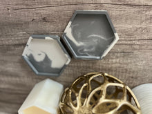 Load image into Gallery viewer, Hexagon Coaster Set | Minimalist Decor | Coffee Table Décor