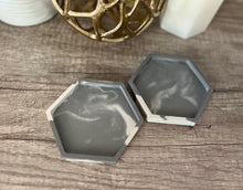Load image into Gallery viewer, Hexagon Coaster Set | Minimalist Decor | Coffee Table Décor