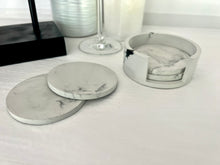 Load image into Gallery viewer, Concrete Round Coaster Set