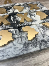 Load image into Gallery viewer, Concrete Tic Tac Toe Game | Tabletop Decor- Africa