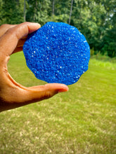 Load image into Gallery viewer, Royal Blue Druzy Coaster Set