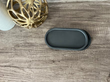 Load image into Gallery viewer, Concrete Oval Trinket Tray | Concrete Vanity Tray |  Soap Dish
