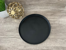 Load image into Gallery viewer, Round Concrete Display Tray | Decorative Concrete Coffee Table Tray
