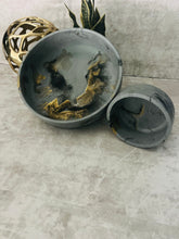 Load image into Gallery viewer, Marbled Concrete Catch-All Bowl | Entryway &amp; Coffee Table Decor
