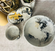Load image into Gallery viewer, Marbled Concrete Catch-All Bowl | Entryway &amp; Coffee Table Decor
